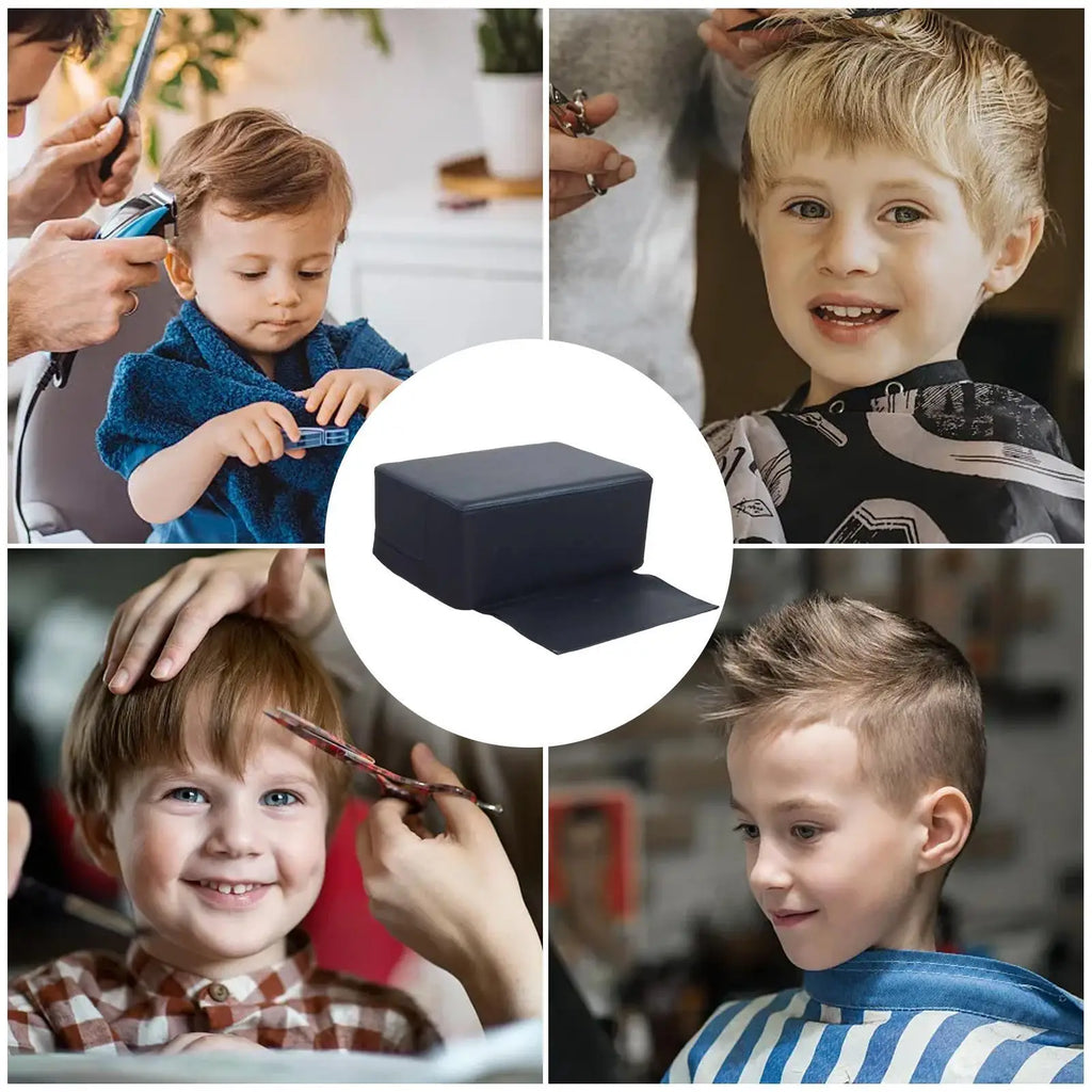 Kids Barber Booster Seat PU Leather Children's Haircut Cushion Kids Barber Booster Seat Nixie