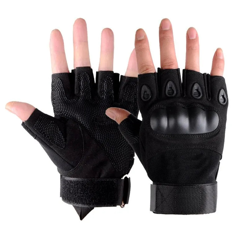 Tactical Half-Finger Cycling Gloves – Unisex Army Mittens Tactical Cycling Gloves Nixie
