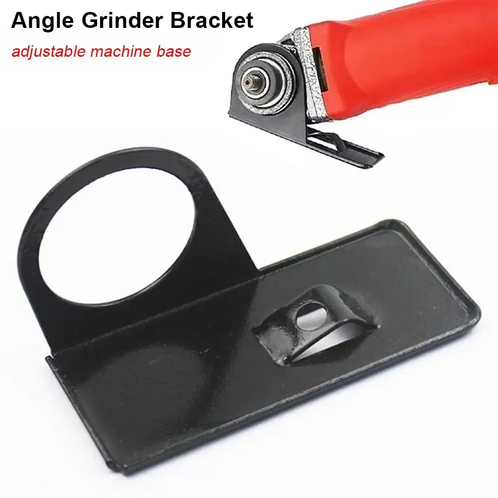 Adjustable Angle Grinder Bracket Stand – Metal Base Holder