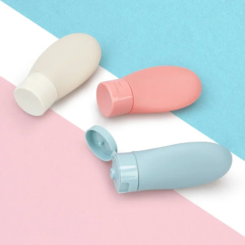 3-Piece Refillable Travel Bottles 60ml – TSA Approved Kit