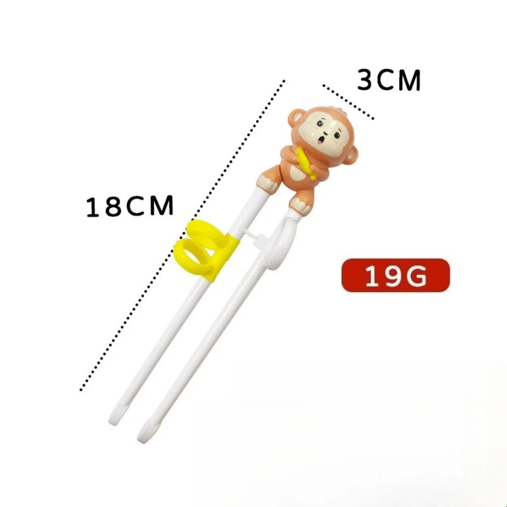 Training Chopsticks for Kids – Adjustable Non-Slip Finger Loops Kids Training Chopsticks Nixie