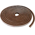 5M Self-Adhesive Pile Weatherstrip Door & Window Seal Strip Door Seal Strip Nixie brown 9x23mm