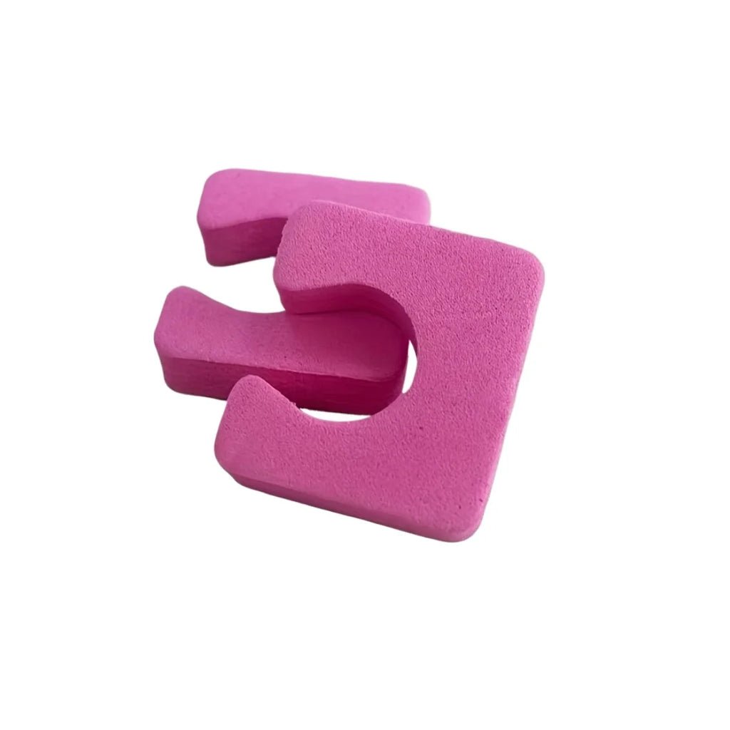 50-Pack EVA Toe Separators – Colorful Pedicure Nail Tools Toe Separators Nixie