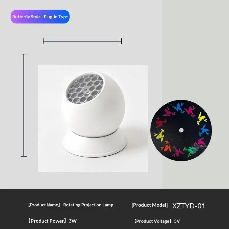 Halloween LED Projector Light – Pumpkin Ghost Star Patterns