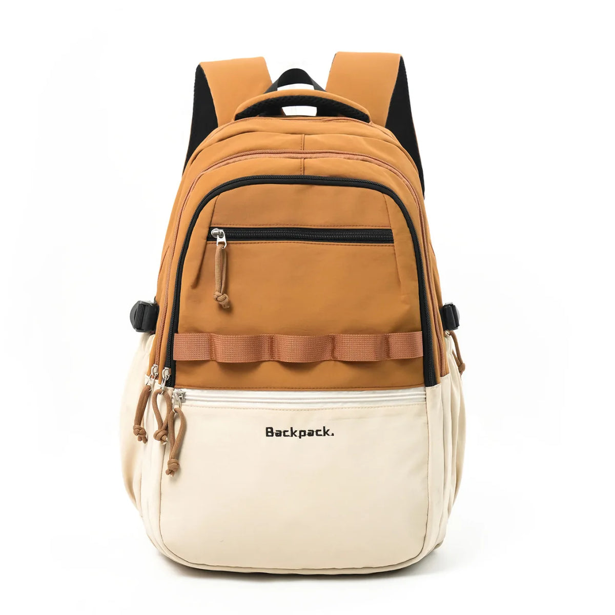 Nixie Large Laptop Backpack – Travel & School Bag 20–35L Laptop Backpack Nixie Orange