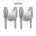 CNC Aluminum Motorcycle Handlebar Riser Clamp 22mm 28mm Handlebar Riser Clamp Nixie 22mm Sliver