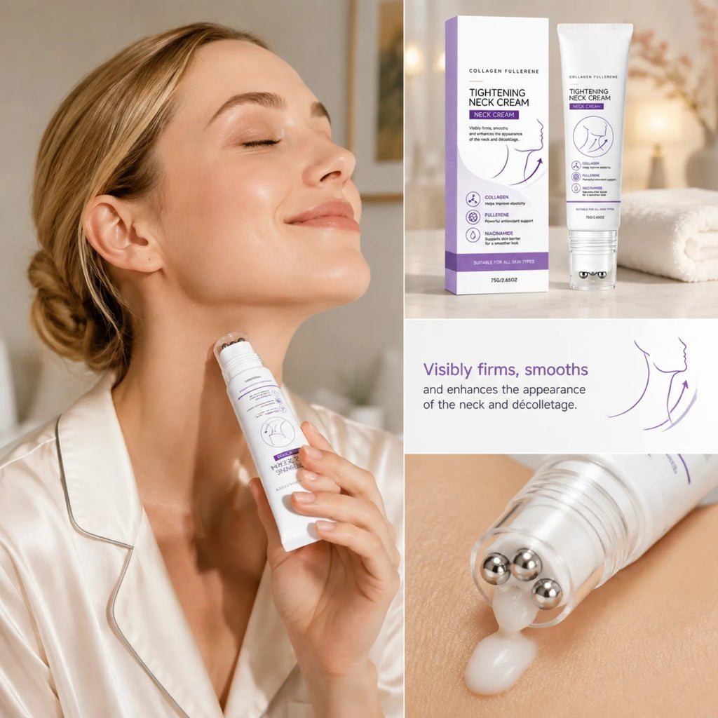 Fullerene Collagen Neck Cream – Hydrating Neck Skincare Neck Cream Nixie