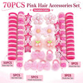 Girls Hair Accessories Set – Clips, Headbands & Floral Barrettes Hair Accessories Set Nixie 70pcs-No box