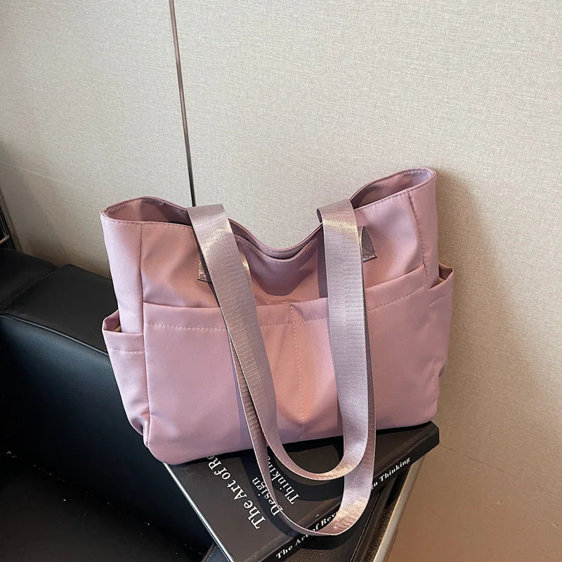 Large Canvas Tote Bag for Women – Shoulder & Crossbody Handbag Canvas Tote Bag Nixie