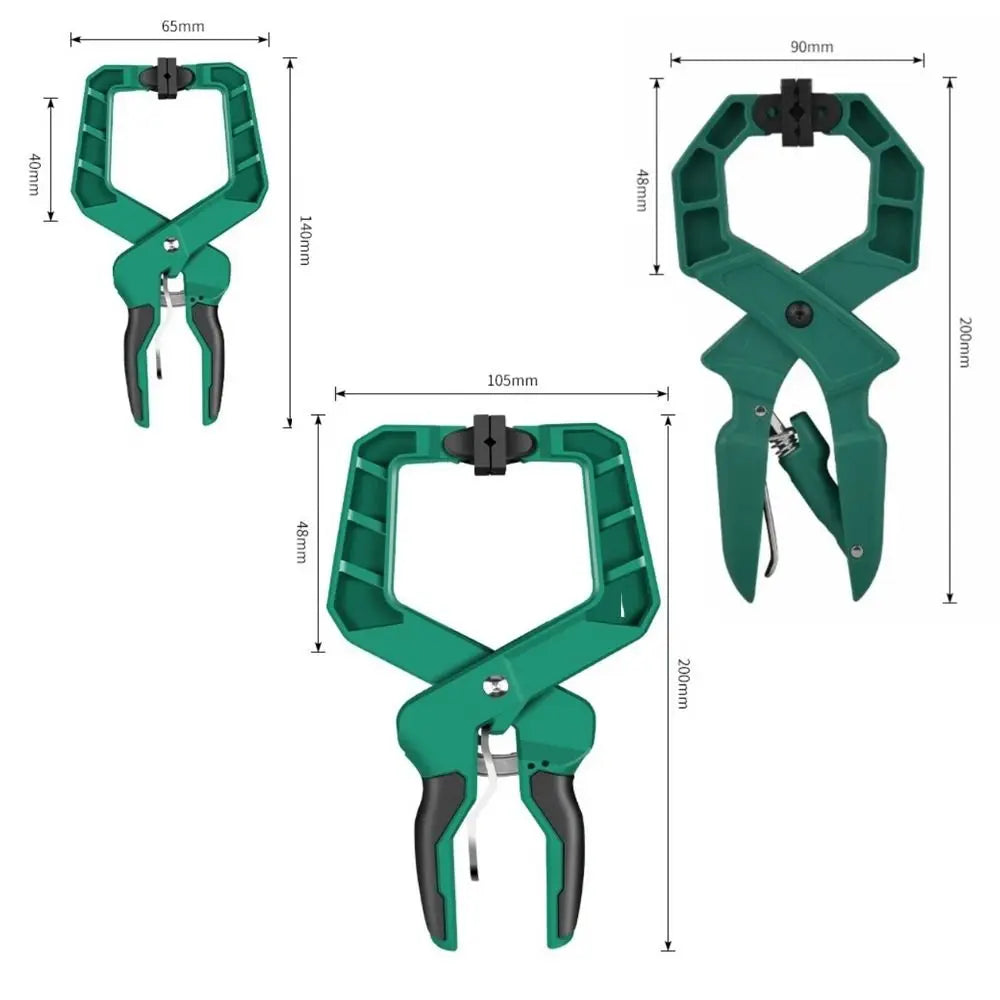 Plastic Quick Spring Clamps | Non-Slip Carpentry & Studio Clips Spring Clamps Nixie