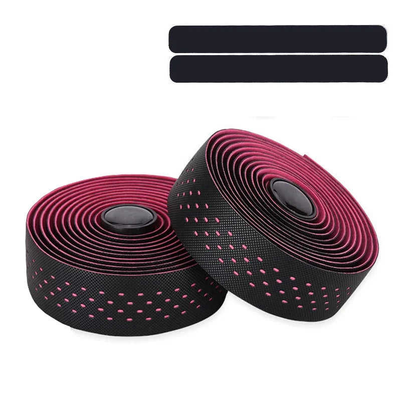 Anti-Slip Cycling Handlebar Tape – Road & Gravel Bike EVA Grip Bike Handlebar Tape Nixie Pink Bike Tape