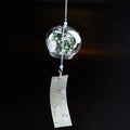 Handmade Glass Wind Chime Kawaii Japanese Style Painted Bell Glass Wind Chime Nixie Style 4