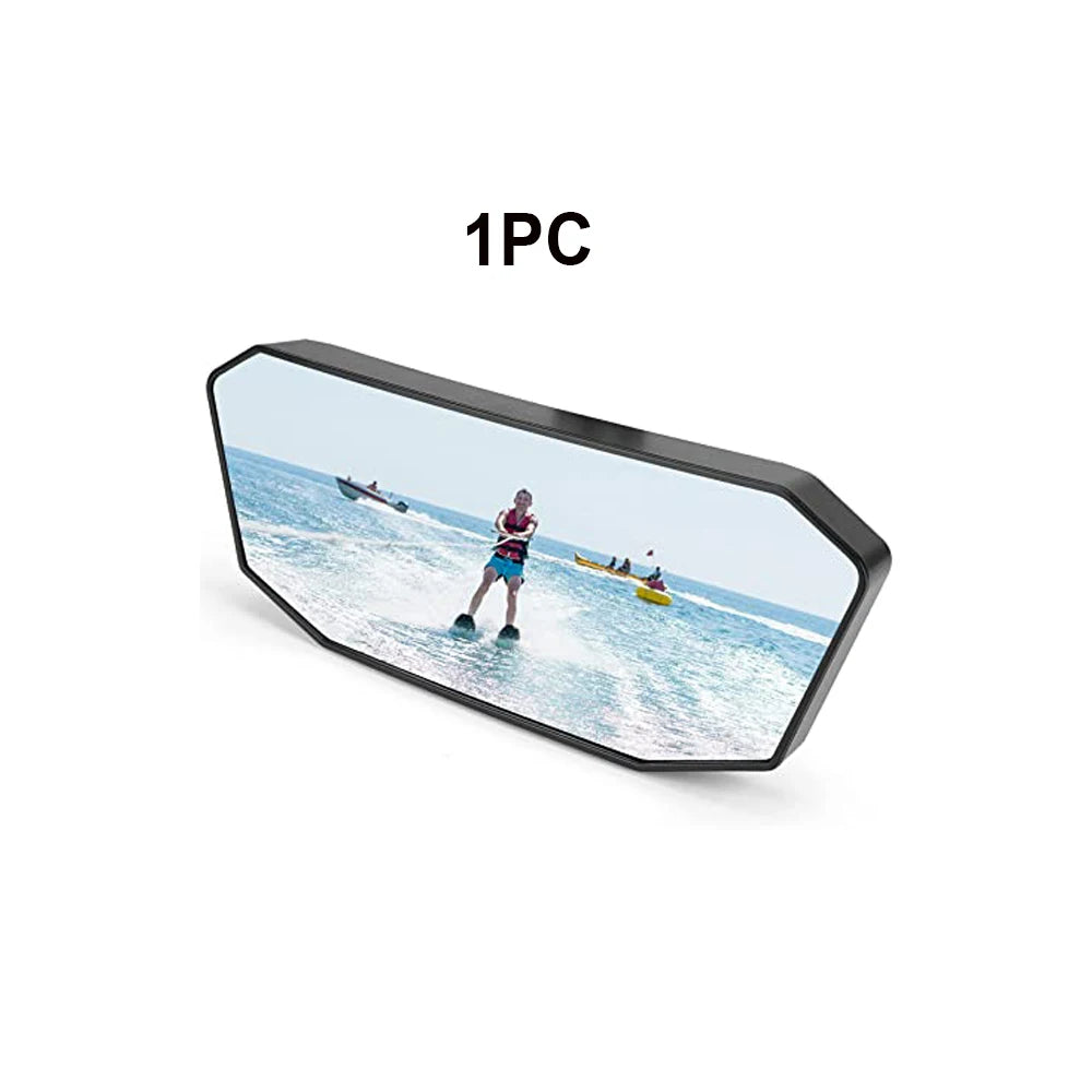 Universal Marine Boat Rearview Mirror – Ski & Pontoon Fit Marine Boat Mirror Nixie 1pc