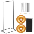 Adjustable Wedding Sign Stand with Leather Straps – 2 Heights