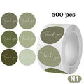 500 Pcs Thank You Stickers – Cute Labels for Business & Gifts Thank You Stickers Nixie 1