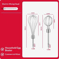12-Wire Stainless Steel Egg Beater & Hand Mixer Whisk Attachment Kitchen Whisk Attachment Nixie A3