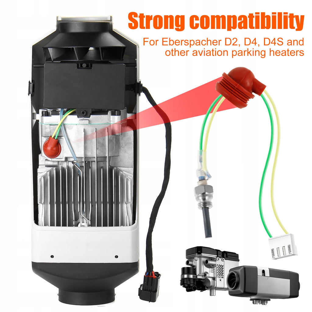 12V Glow Plug Repair Kit for 2KW 5KW 8KW Diesel Parking Heater Heater Repair Kit Nixie