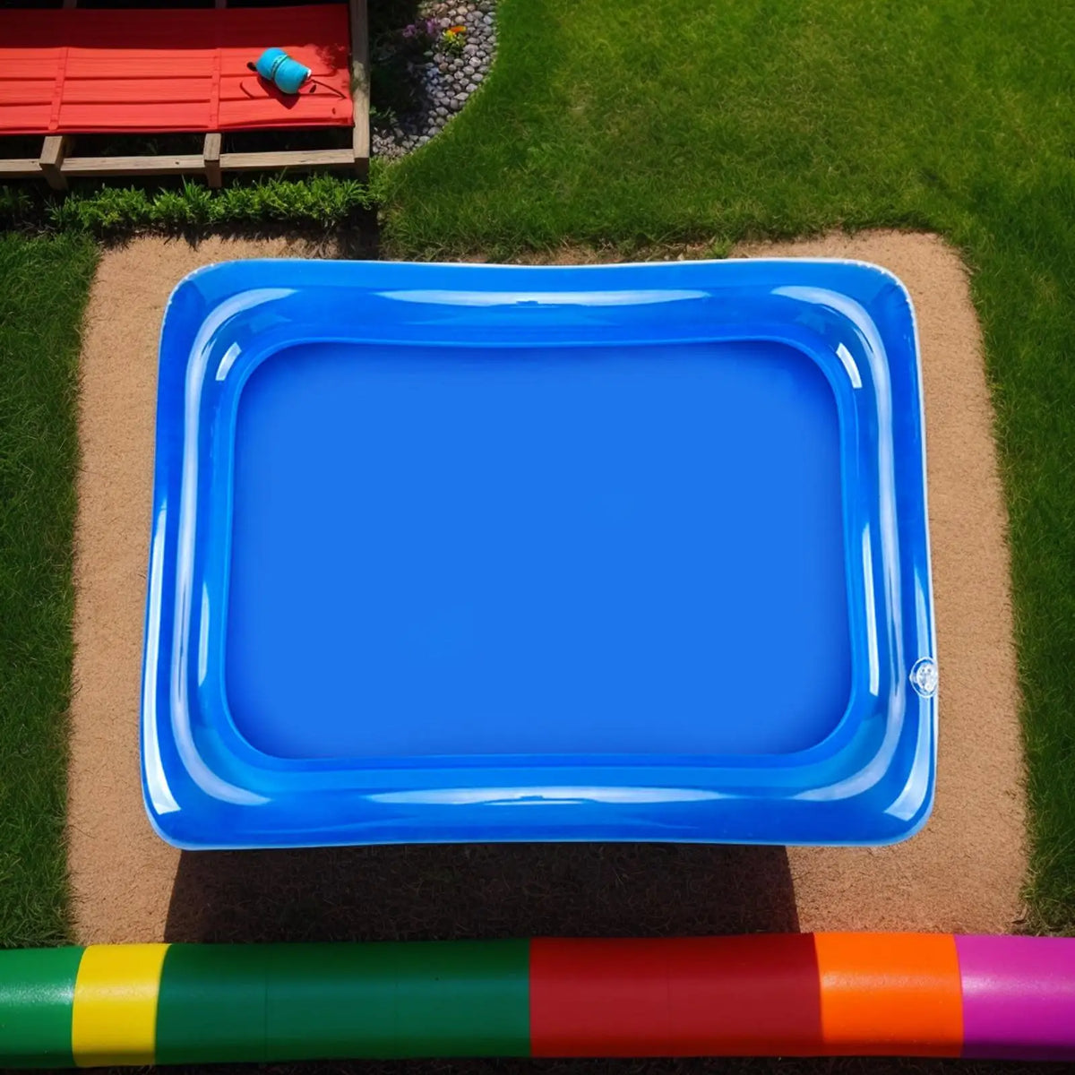 Inflatable Pool Foot Wash Basin – Portable Foot Bath Inflatable Foot Bath Nixie