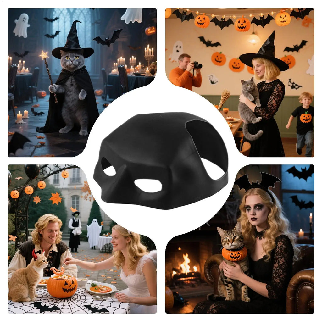 Kitten Bat Cat Mask – Funny Halloween Cosplay Pet Costume Pet Costume Mask Nixie