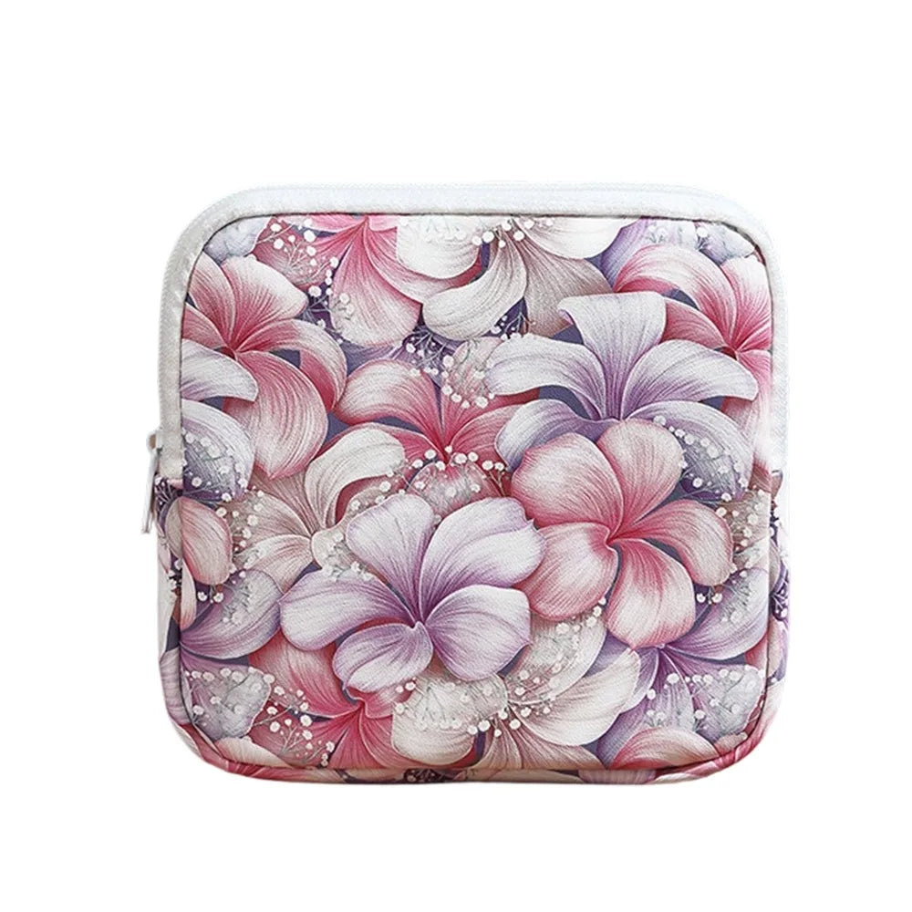 Portable Zipper Pouch – Sanitary Pads & Cosmetic Bag