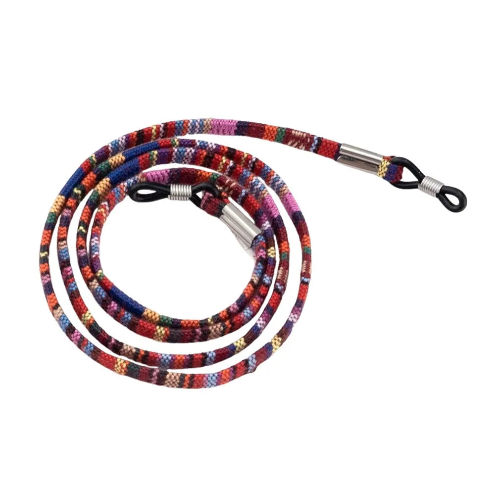 Bohemian Glasses Chain Neck Cord – Anti-Drop Adjustable Holder