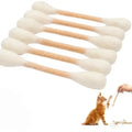 6-Pack Catnip Sisal Cat Chew Toys – Bite & Teeth Grinding Sticks Cat Chew Toy Nixie white-6pcs