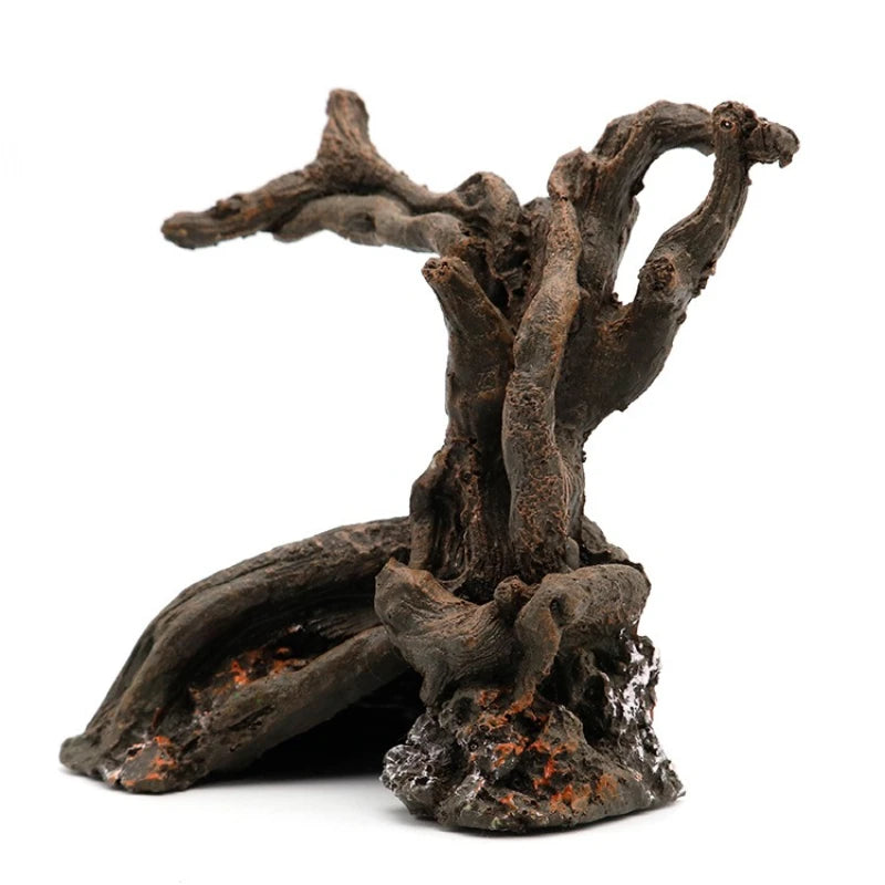 Resin Tree Root Aquarium Decoration | Fish Tank Ornament Aquarium Decoration Nixie