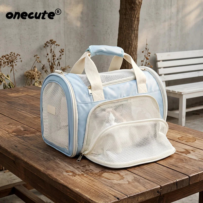 ONECUTE Airline Approved Pet Carrier Bag | Small Dogs & Cats Pet Carrier Bag Nixie