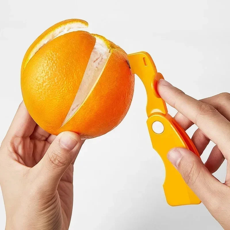 3-Piece Portable Orange Peeler & Citrus Stripper Set