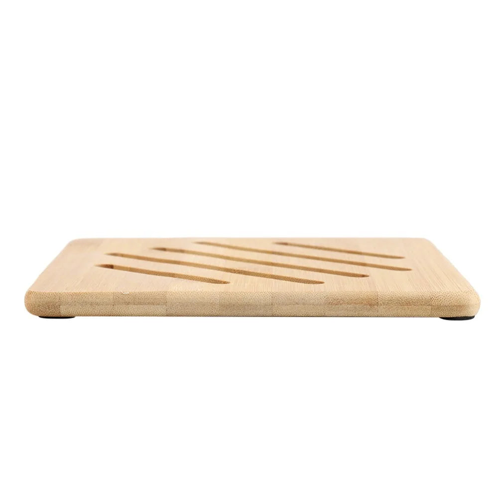 Bamboo Placemat Heat Resistant Hollow Insulation Dish Mat Bamboo Trivet Mat Nixie