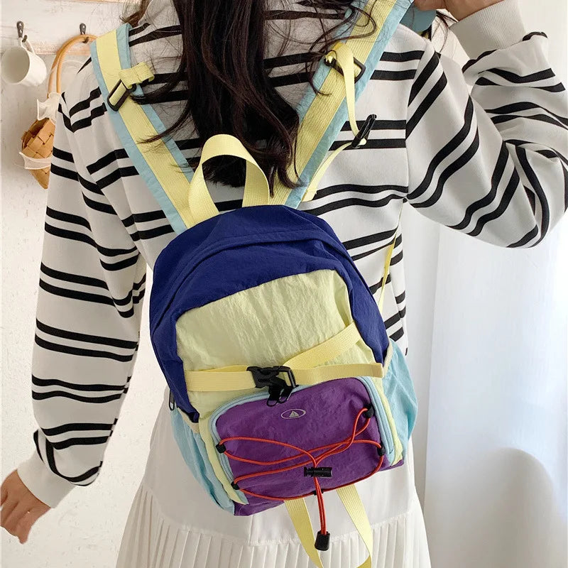 Nixie Color-Block Waterproof Outdoor Backpack | Lightweight
