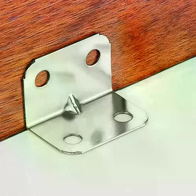 20pcs 90-Degree Angle Iron Shelf Brackets – Furniture Connectors Angle Iron Brackets Nixie