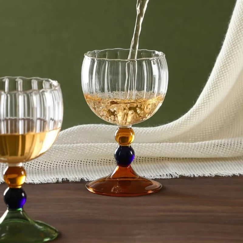 Luxury Champagne & Wine Glass | Heat-Resistant Gift Glass Luxury Drinkware Glass Nixie