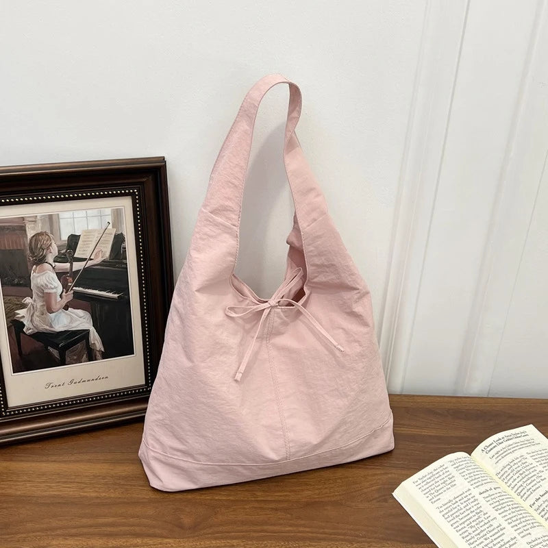 Korean Bowknot Tote Bag – Large Capacity Crossbody Shoulder Bag Women's Tote Bag Nixie