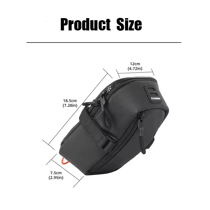 Ultralight Waterproof Bike Saddle Bag – MTB Seat Storage Pouch Bike Saddle Bag Nixie