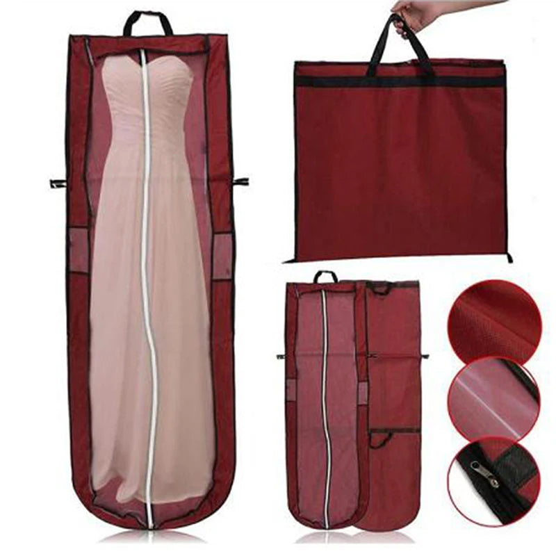 Wedding Dress Dust Cover Bag 150cm 180cm – Gown Storage Garment Dust Cover Nixie
