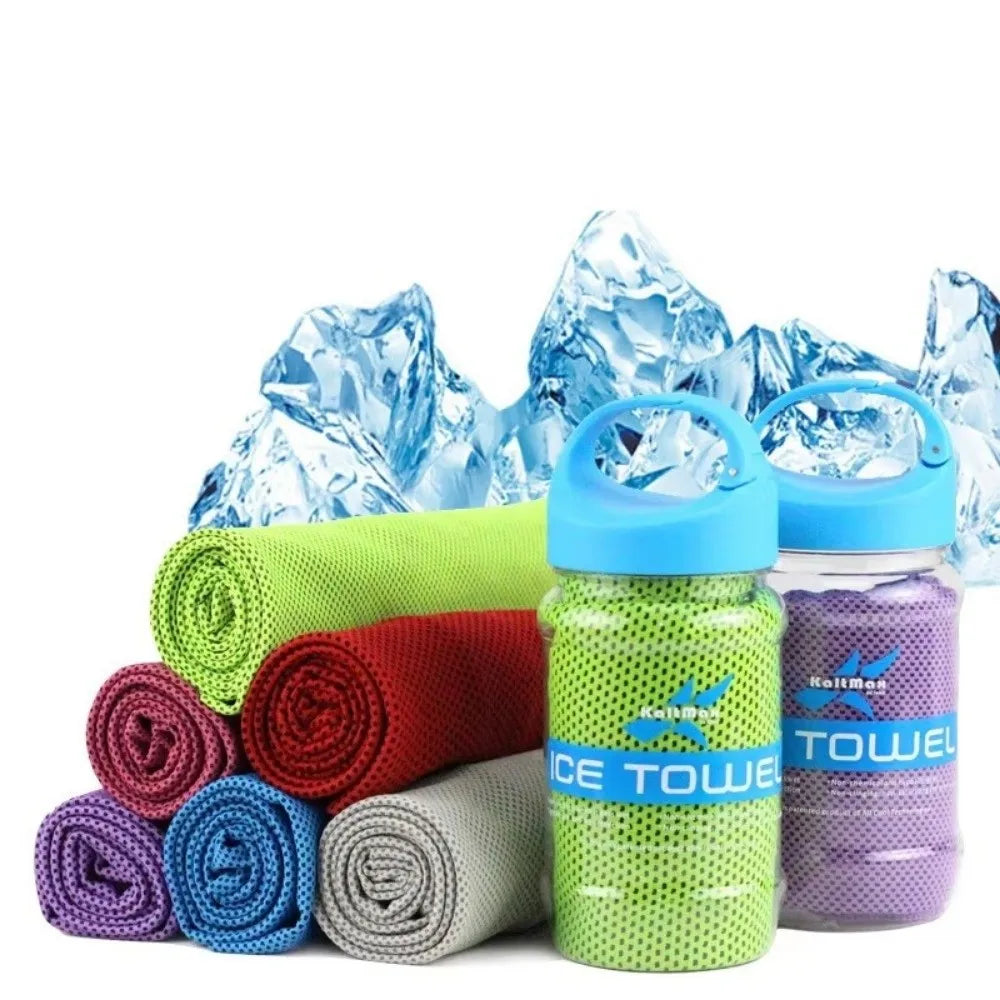 Cooling Towel UPF 50 Quick-Dry Microfiber Sports Towel 100×30cm Cooling Sports Towel Nixie