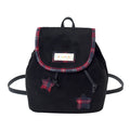 Nixie Vintage Chic College Style Backpack for Women Women's Backpack Nixie Black