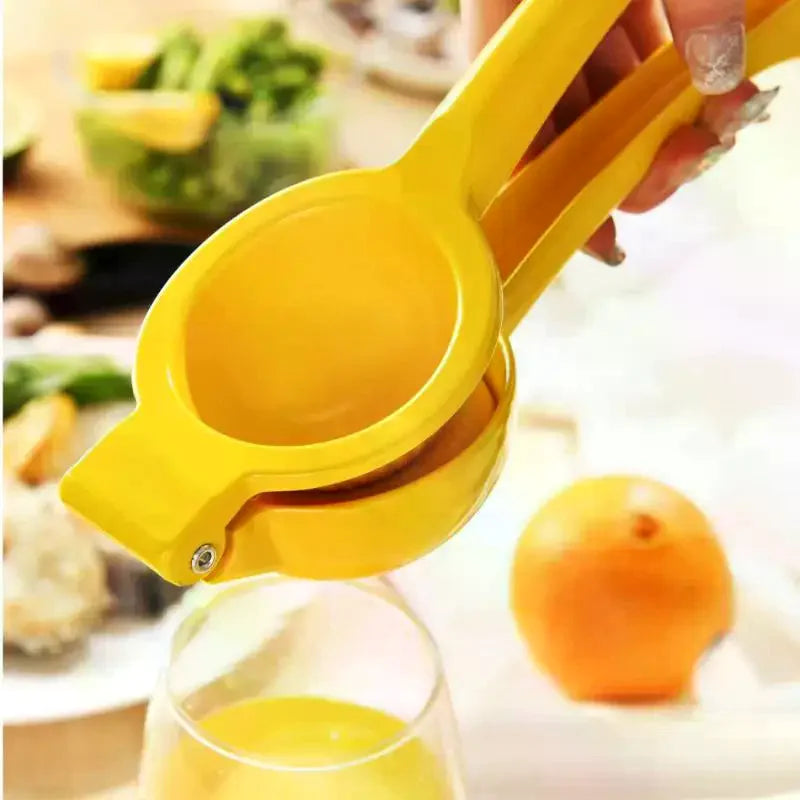 Manual Lemon Squeezer Aluminum Alloy Hand Press Citrus Juicer Manual Citrus Juicer Nixie