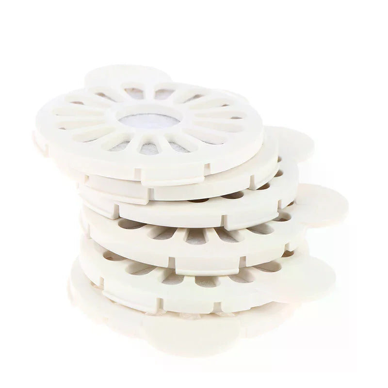 6-Pack Cat Water Fountain Replacement Filters | Snail Bubble Bowl Pet Fountain Filter Nixie