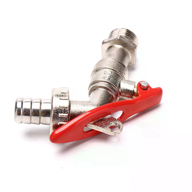 1/2 Inch Zinc Alloy Lockable Garden Hose Faucet with Lock Lockable Garden Faucet Nixie