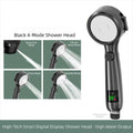 High Pressure Handheld Shower Head LED Temperature Display
