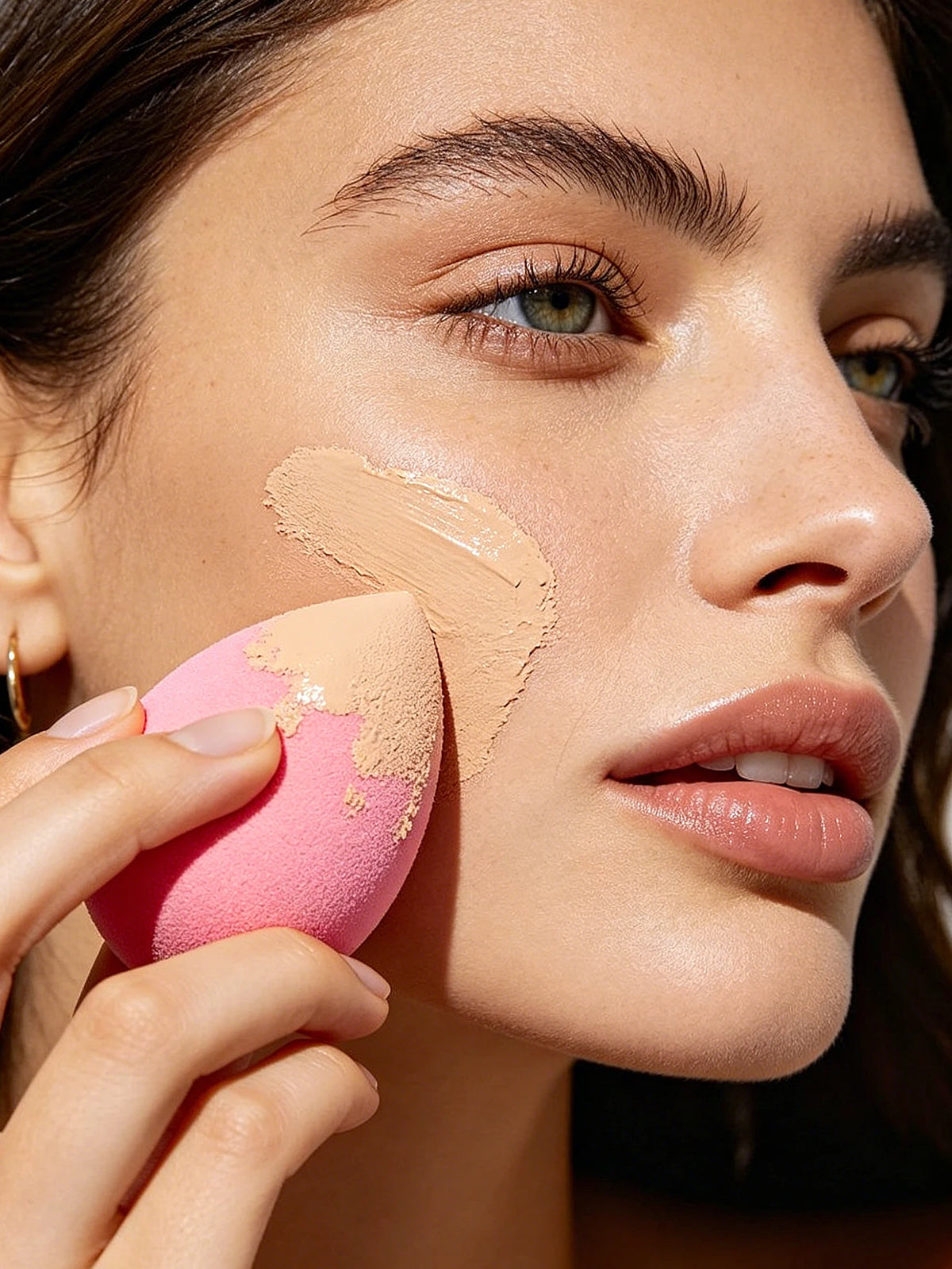 5-Piece Makeup Sponge Set – BB Cream & Powder Puff Applicators Makeup Sponge Set Nixie