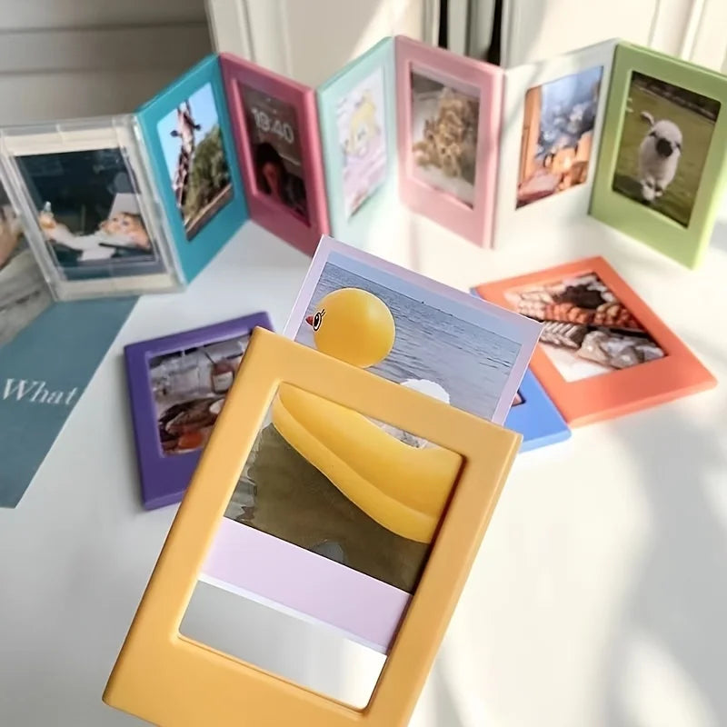 6-Pack Colorful Magnetic Photo Frames for Polaroid & Instax