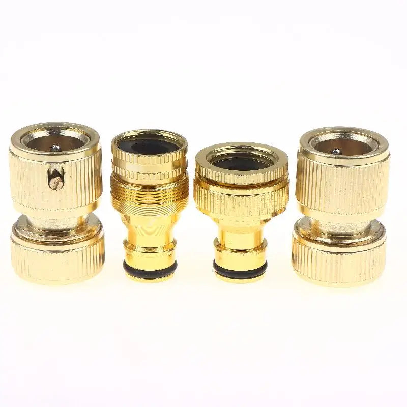 Garden Hose Fast Connect 2pcs – Aluminum Tap Hose Fittings Hose Tap Fittings Nixie