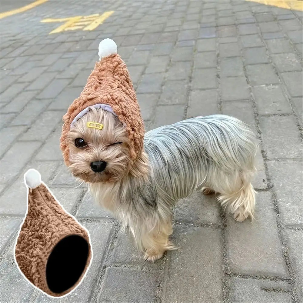 Winter Dog Hat & Noise-Reducing Hood for Small Dogs | 1.5–7.5kg Dog Hat & Hood Nixie