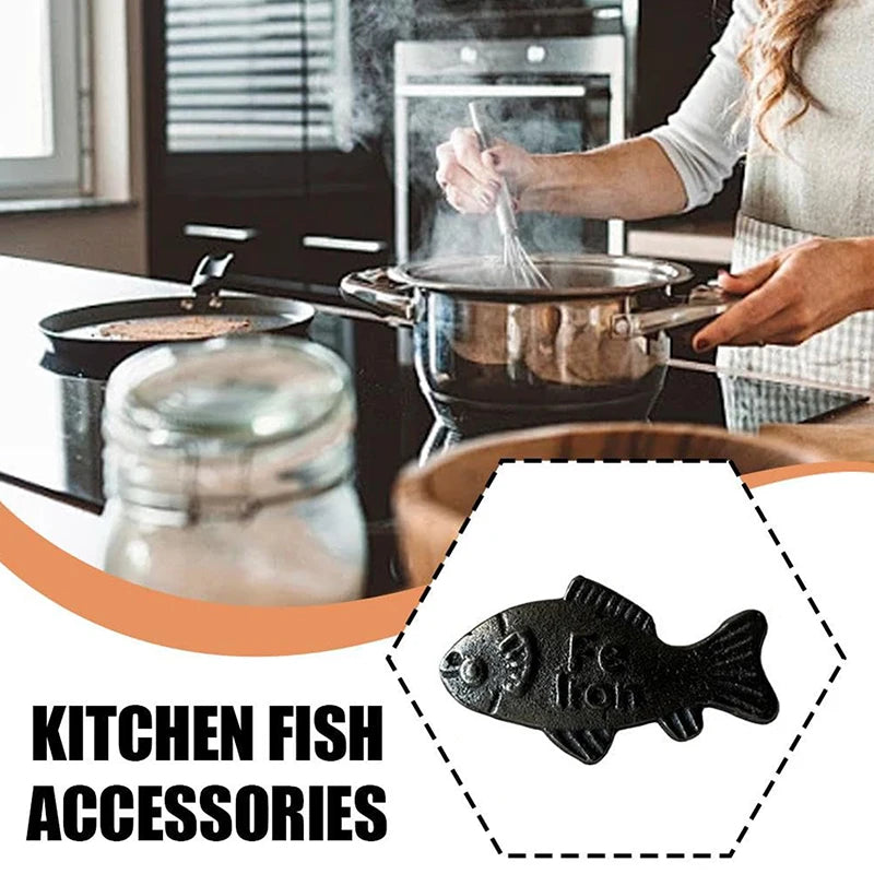 Fish & Bird Iron Cooking Tool – Natural Iron Supplement Iron Cooking Tool Nixie