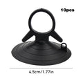 10-Pack Reusable Car Visor Suction Cup Hooks – Swallowtail PVC