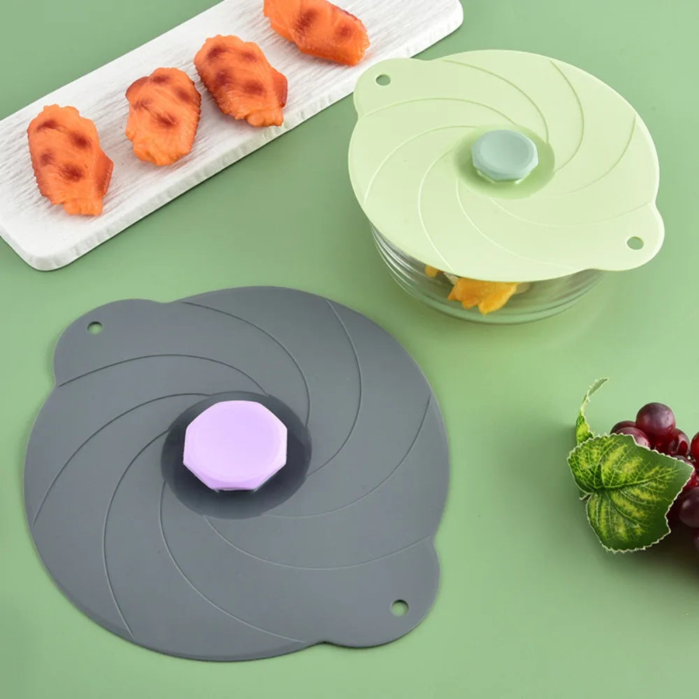 Reusable Silicone Pot Lids – Multi-Size Anti-Overflow Covers