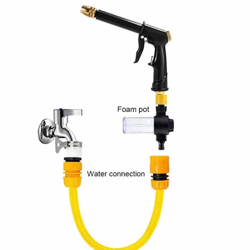 High Pressure Water Gun – Adjustable Nozzle Car Wash & Garden Garden Hose Spray Gun Nixie